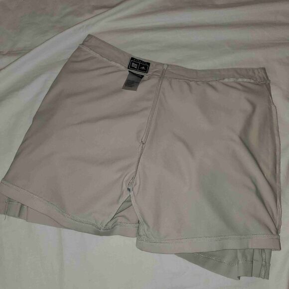Adidas Khaki stretch athletic skort 10 - Picture 10 of 12